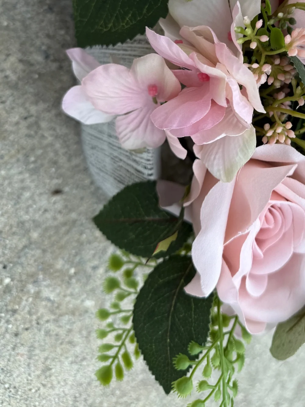 Elegant Pink Floral Arrangement - NWT